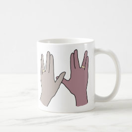 宇宙人のギークのおたくの結婚式愛グラフィックのマグ コーヒーマグカップ