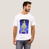 宇宙人の柄のTシャツ Tシャツ (正面フル)