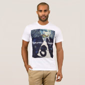 宇宙人はゴッホ Tシャツ (正面フル)