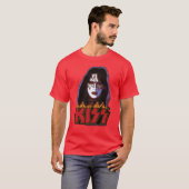 宇宙人をモチーフにした古い絵画風の少年 Tシャツ (正面フル)