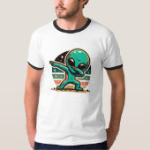 宇宙人ダビング Tシャツ (正面)