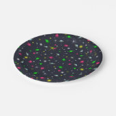宇宙人パーティープレート ペーパープレート (アングル)