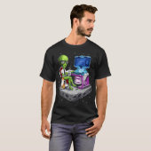 宇宙人プログラマー Tシャツ (正面フル)