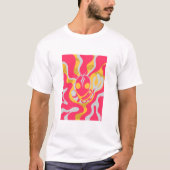 宇宙人戦闘機 Tシャツ (正面)