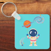 宇宙人漫画の冒険。 キーホルダー (正面)