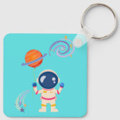宇宙人漫画の冒険。 キーホルダー (裏面)