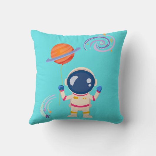 宇宙人漫画の冒険。 クッション (裏面)