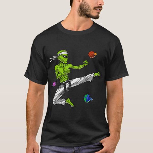 宇宙人空手 Tシャツ (正面)