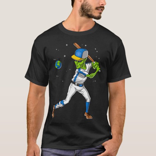 宇宙人野球 Tシャツ (正面)