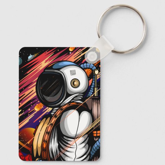 宇宙人 キーホルダー (裏面)