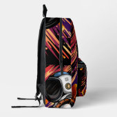 宇宙人 プリントバックパック (左)