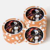宇宙人 ポーカーチップ (積み重ね)