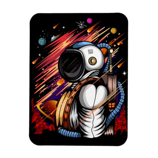 宇宙人 マグネット (縦)