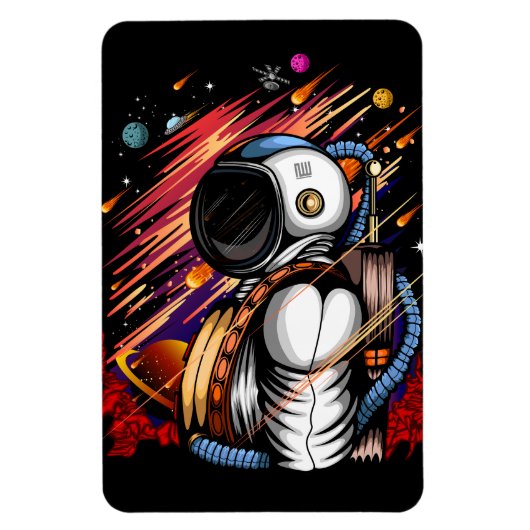 宇宙人 マグネット (縦)