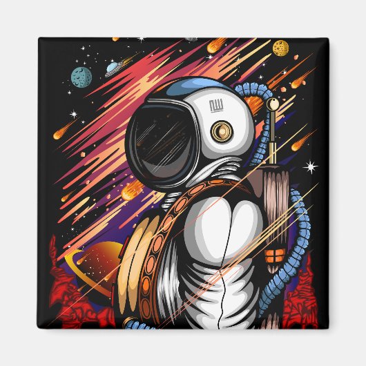 宇宙人 マグネット (正面)