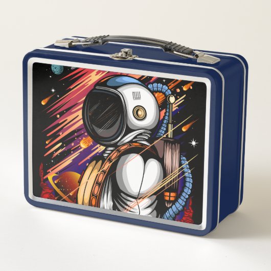 宇宙人 メタルランチボックス (正面)