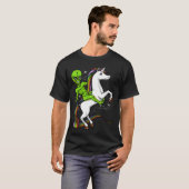 宇宙人+ユニコーン Tシャツ (正面フル)