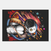 宇宙人 ラッピングペーパーシート (正面3)