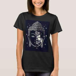宇宙仏心 - ゼン・ネビュラ悟りスピリチュアル Tシャツ