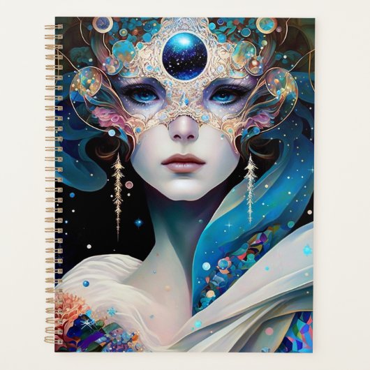 宇宙仮面の女神クイーンファンタジー プランナー手帳 (正面)