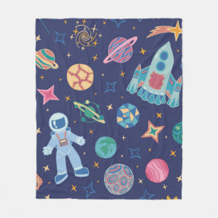 宇宙任務 フリースブランケット