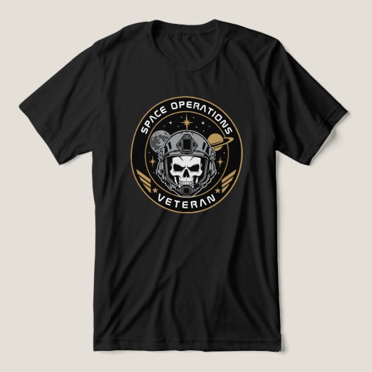宇宙作戦 トライブレンドTシャツ (デザイン正面)