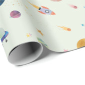 宇宙侵入者 ラッピングペーパー (ロールコーナー)