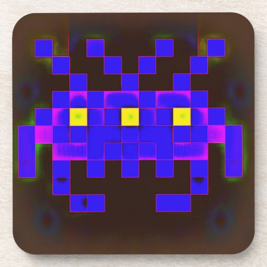 宇宙侵略の王様 (バージョンB) コースター (正面)