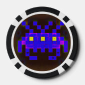 宇宙侵略の王様 (バージョンB) ポーカーチップ (裏面)