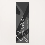 宇宙全体がインスピレーションを与えるように輝く ヨガマット (正面)