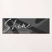 宇宙全体がインスピレーションを与えるように輝く ヨガマット (正面(横))