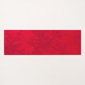 宇宙全体のように輝くあなたの引用文赤 ヨガマット (裏面(横))