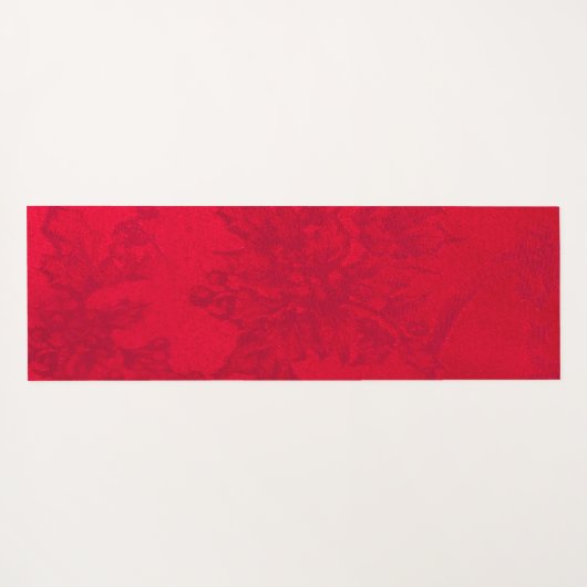 宇宙全体のように輝くあなたの引用文赤 ヨガマット (裏面(横))