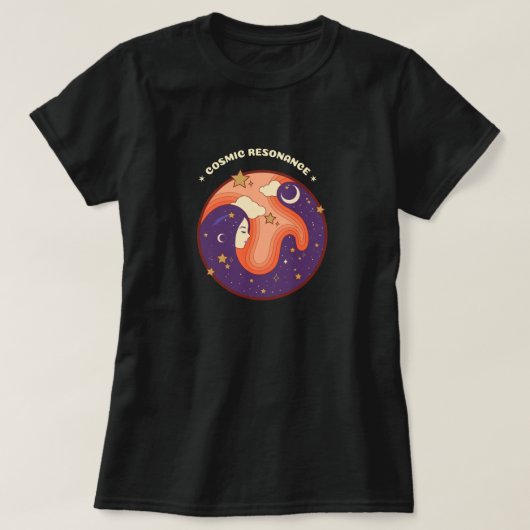 宇宙共鳴 Tシャツ (デザイン正面)