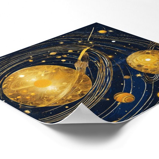 宇宙円 ポスター (角)