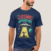 宇宙冒険男子tシャツ tシャツ (正面)