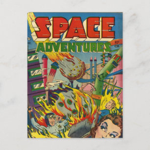 宇宙冒険者漫画書 ポストカード