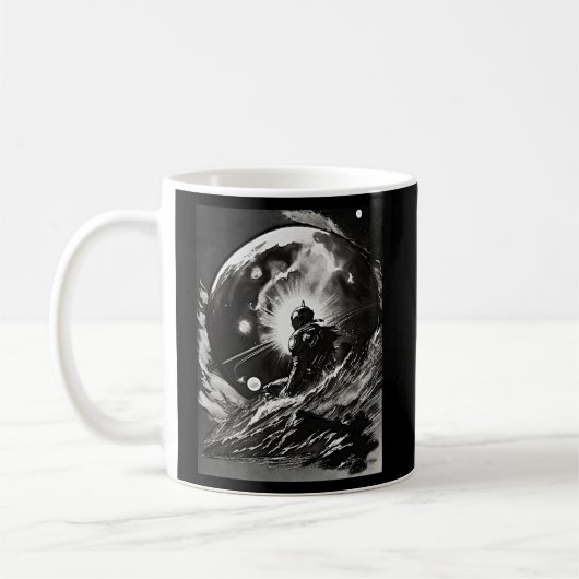 宇宙冒険 コーヒーマグカップ (左)