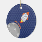 宇宙冒険 セラミックオーナメント (左)
