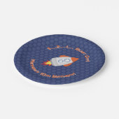 宇宙冒険 ペーパープレート (アングル)