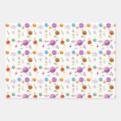 宇宙冒険 ラッピングペーパーシート (正面)