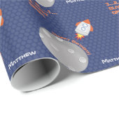 宇宙冒険 ラッピングペーパー (ロールコーナー)