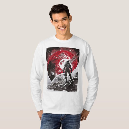 宇宙冒険 Tシャツ (正面フル)