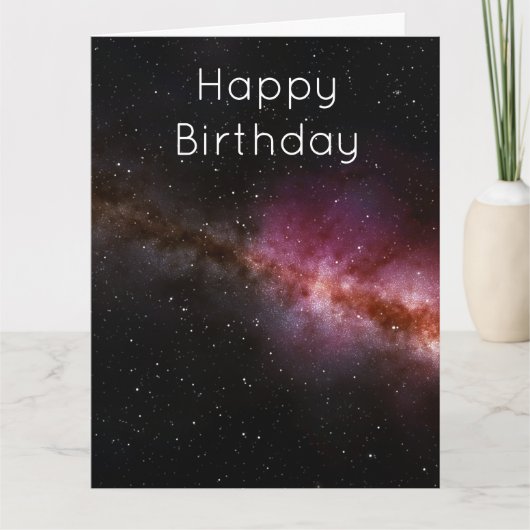 宇宙写真 カード (正面)