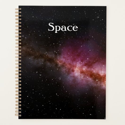 宇宙写真 プランナー手帳 (正面)