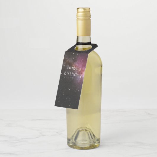 宇宙写真 ボトルネックタグ (アングル)