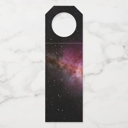 宇宙写真 ボトルネックタグ (裏面)