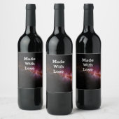 宇宙写真 ワインラベル (ボトル)