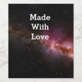 宇宙写真 ワインラベル (シングルラベル)