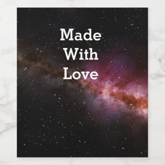 宇宙写真 ワインラベル (シングルラベル)